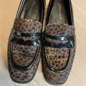 Jeffrey Campbell cheetah loafers